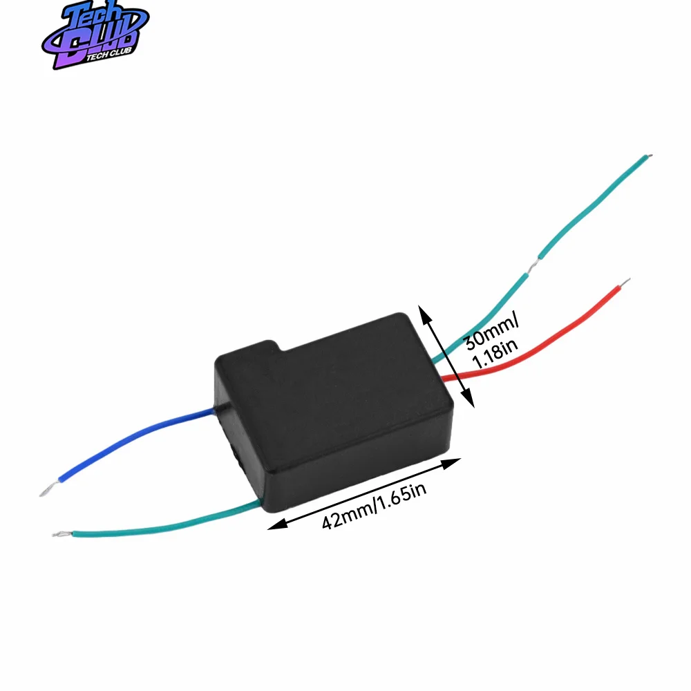 50KV High Voltage Pulse Arc Generator Inverter Step Up Boost Transformer Super Arc Ignition Coil Module DC 3.7-6V To 50KV 2-3A