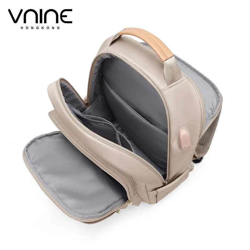 V.NINE Womens Backpack Bags Large Capacity Laptop 15 6 inch Backpack Woman Multipocket Anti Theft Back Pack Travel with usb Port