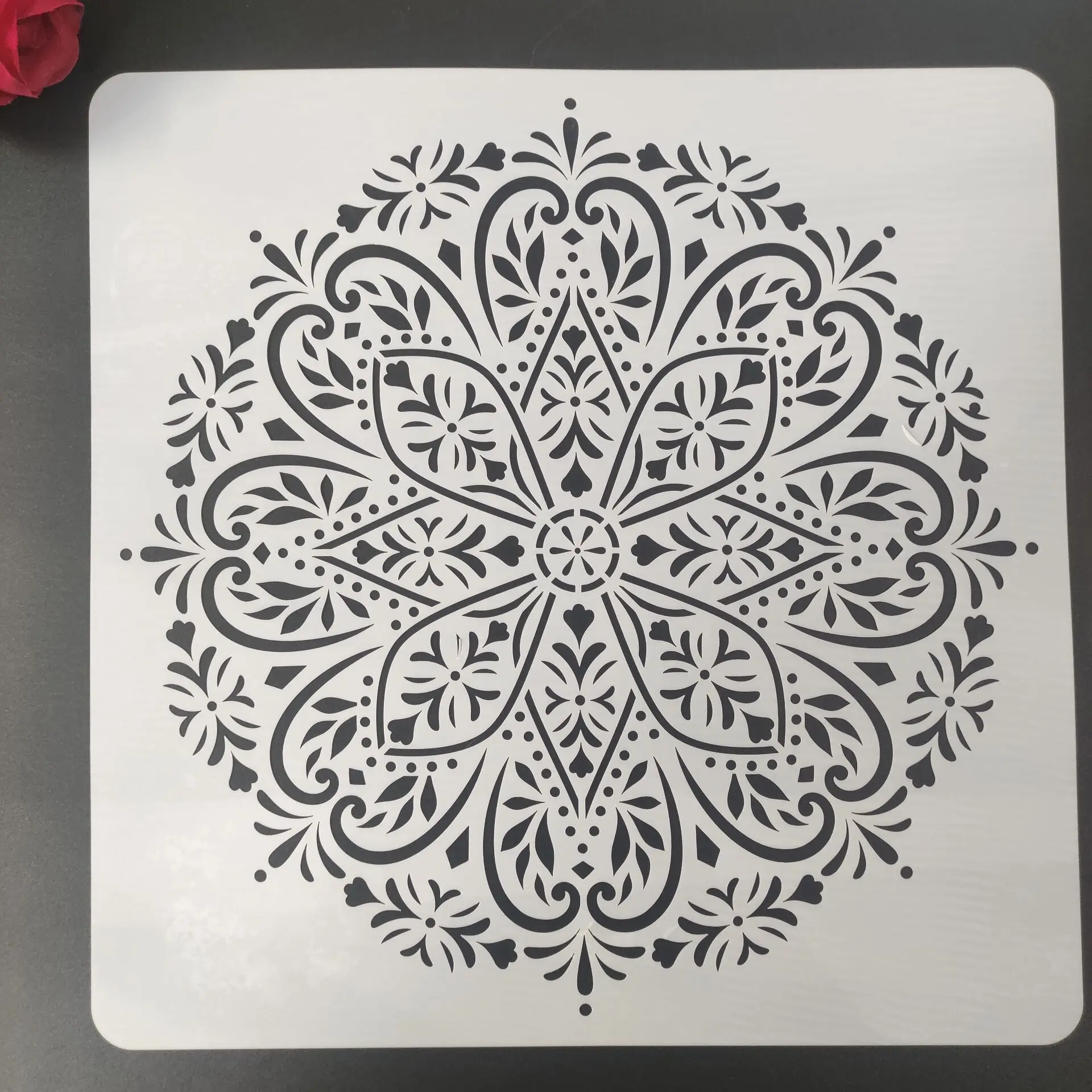 

30 * 30cm Mandala DIY Layering Stencils Wall Painting Scrapbook Coloring Embossing Album Decorative Template for walls N81