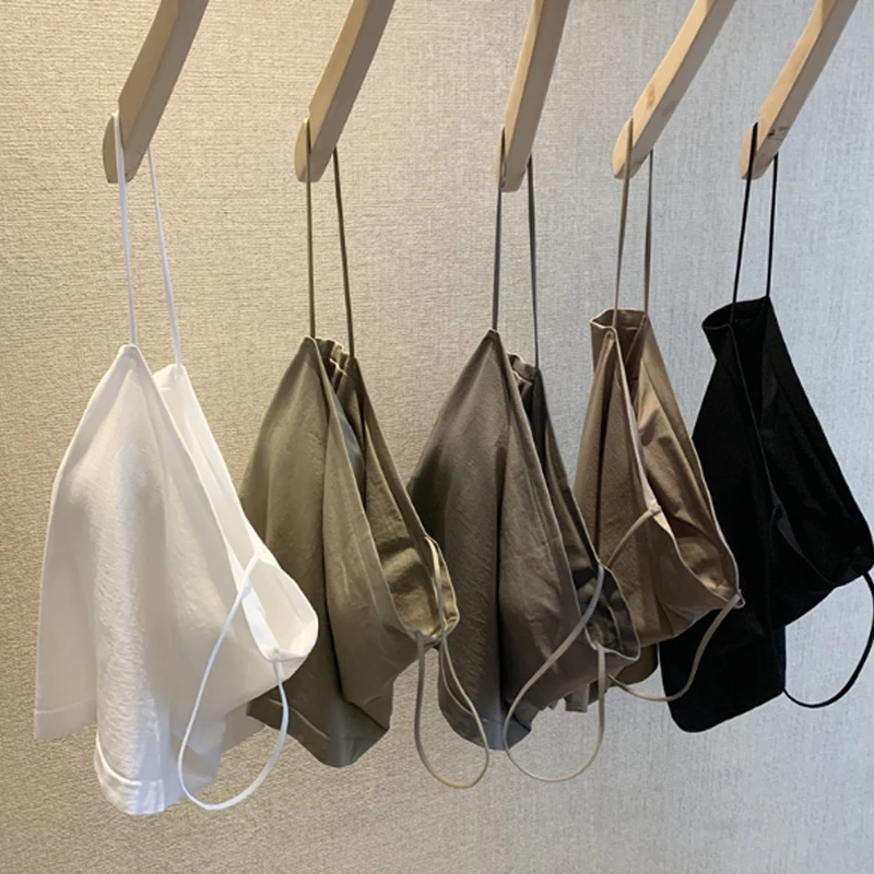 Camisola de Verano para Mujer, Moderna, de una Pieza, con Relleno en el Pecho, Tirantes Finos, Top sin Tirantes, se Puede Usar como Prenda Exterior