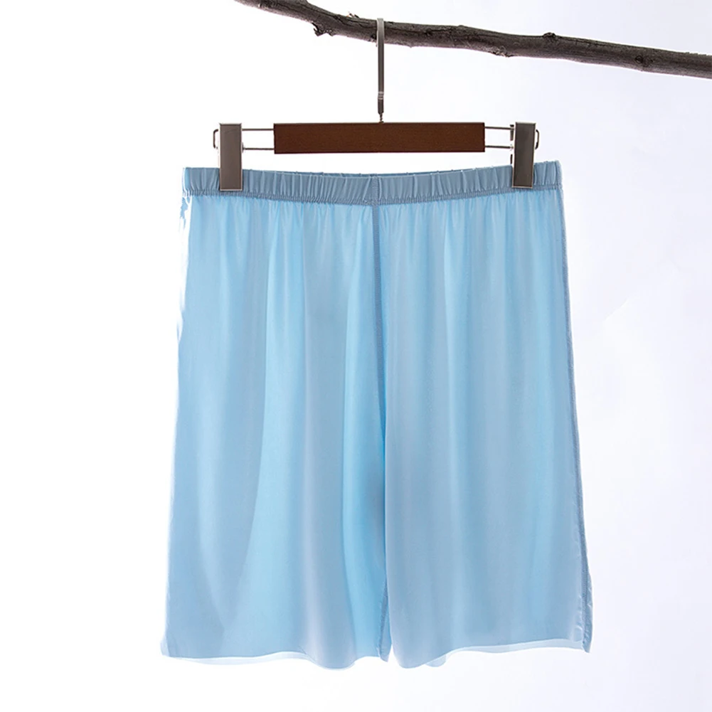 

Casual Homewear Summer Sleep Mens Sleep Shorts Homewear Shorts Casual Mens Sleepwear For Summer Sleep Shorts Blue New Condition