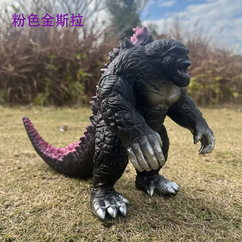Anime Godzilla X Kong Nowe Imperium Nowe Figurki PVC Titan Godzilla Miękki Klej Potwór Lalka Model Ozdoby Zabawki Prezent