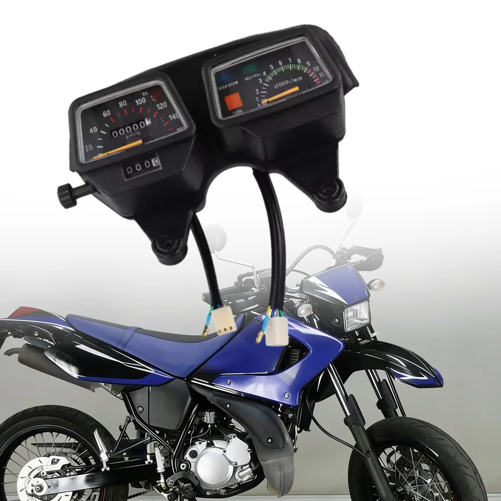 

For Yamaha DT125 1974 1975 1976 1977 1978 1979 1980 1981 / DT125R 1987-2007 Motorcycle Gauges Cluster Speedometer Tachometer