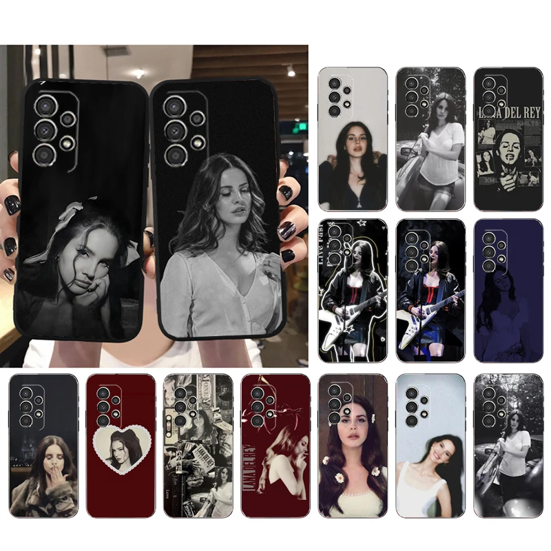 

Phone Case For Samsung A17 A55 A16 A56 A35 A15 A53 A54 A33 A34 A25 A05S A52 A52S A07 A26 A06 Lana Del Rey