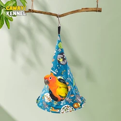 1pc Parrot Hammock Tent Bird Summer Hammock Sleep Bed Home Hanging Nest House Pet Cloth Lightweight Hammock for Hamster Bird