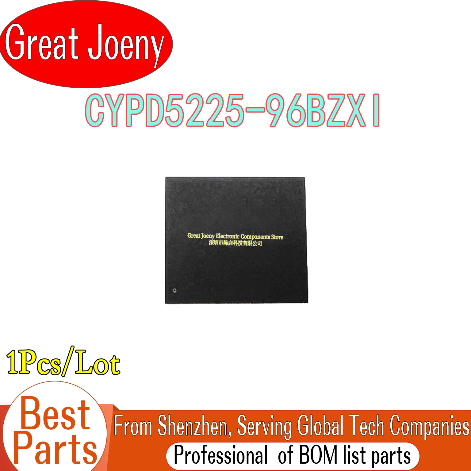 

(1piece)100% New CYPD5225-96BZXI CYPD5225-9 6BZXI CYPD5225 BGA Chipset