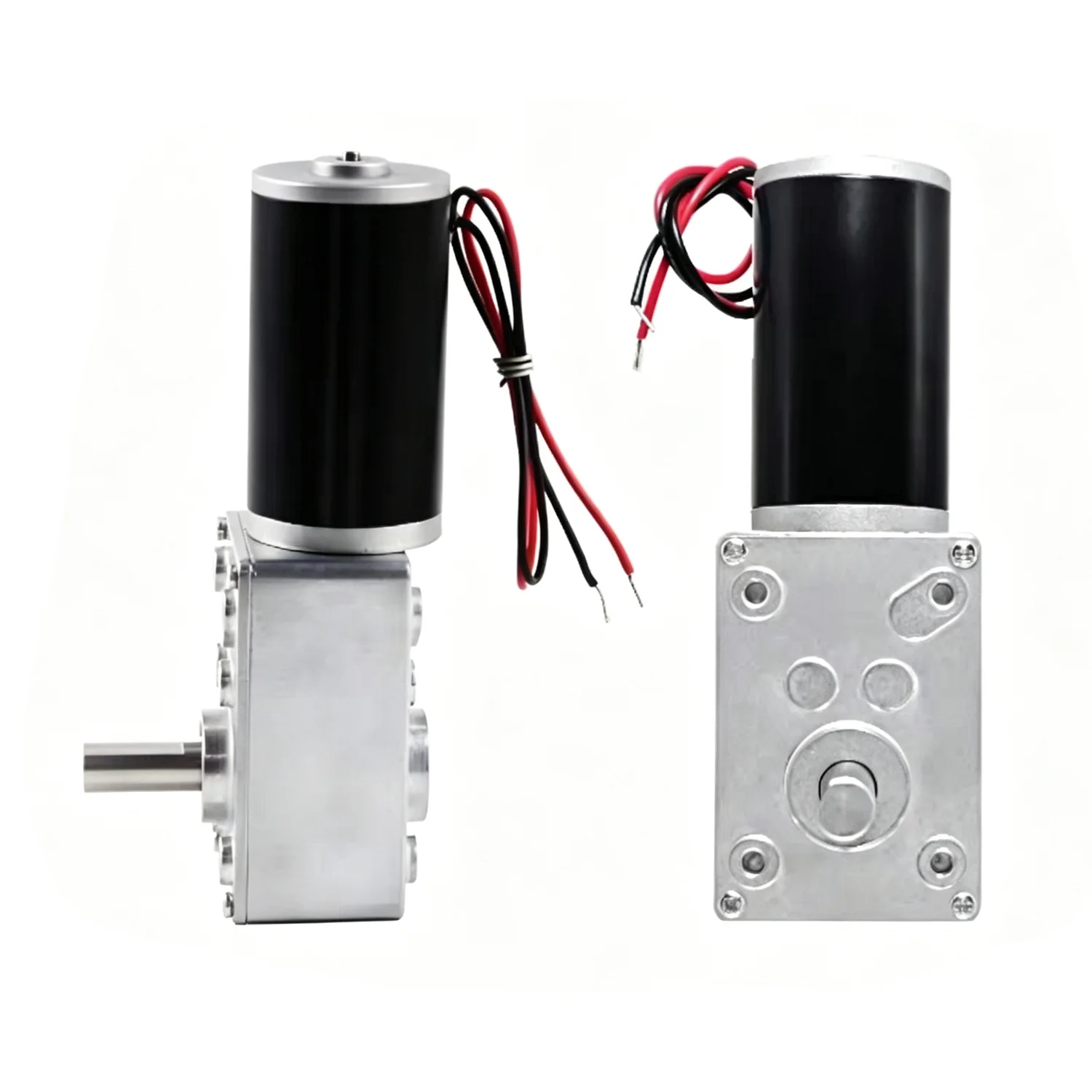 DC 12V 24V 28W Worm Gear Motor High Torque Self-Locking Turbine Reducer Reversible Low Speed Motor for Robot 5840-36ZY