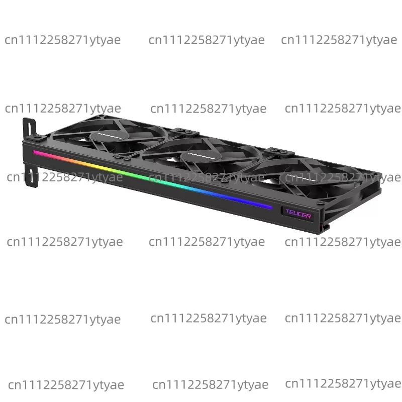 Universal Graphics Card Significant Other Side Blowing, Three Fan Graphics Card Radiator Backplane PCI