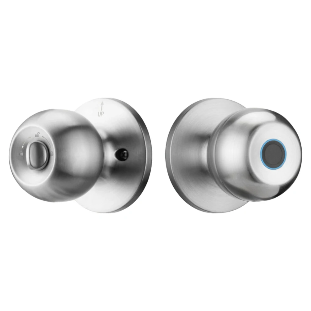 Stainless Steel Knob Fingerprint Lock Apartment Door Use for Color Not Specified for Smart Fingerprint for access Control Lock
