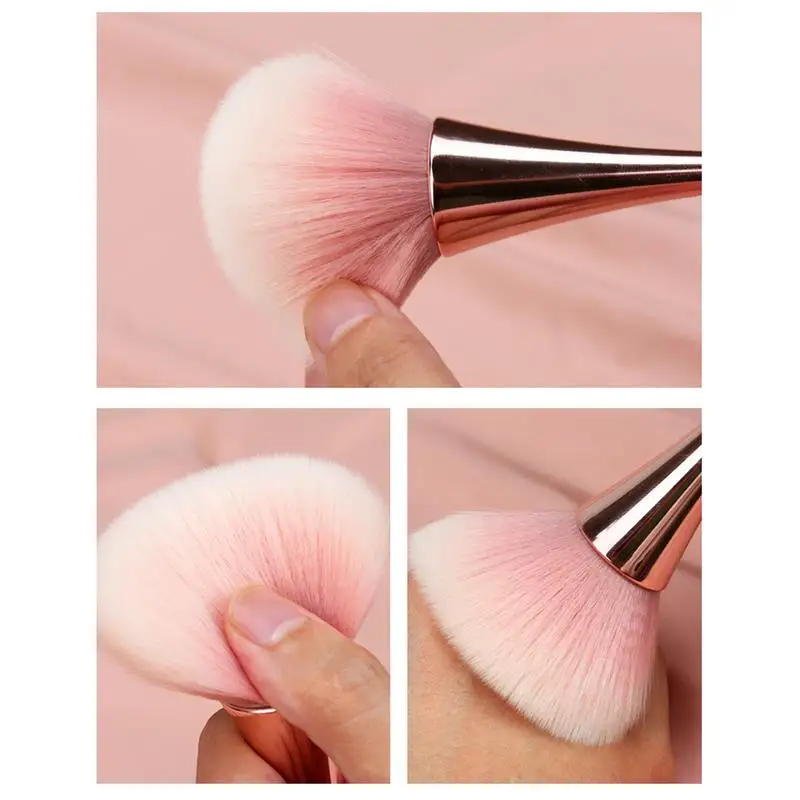 Gezichtsmake-upborstels Foundation Blush Oogschaduw Mengborstel Zachte schoonheid Make-up Staande borstels Accessoires voor schoonheidsverzorgingshulpmiddel