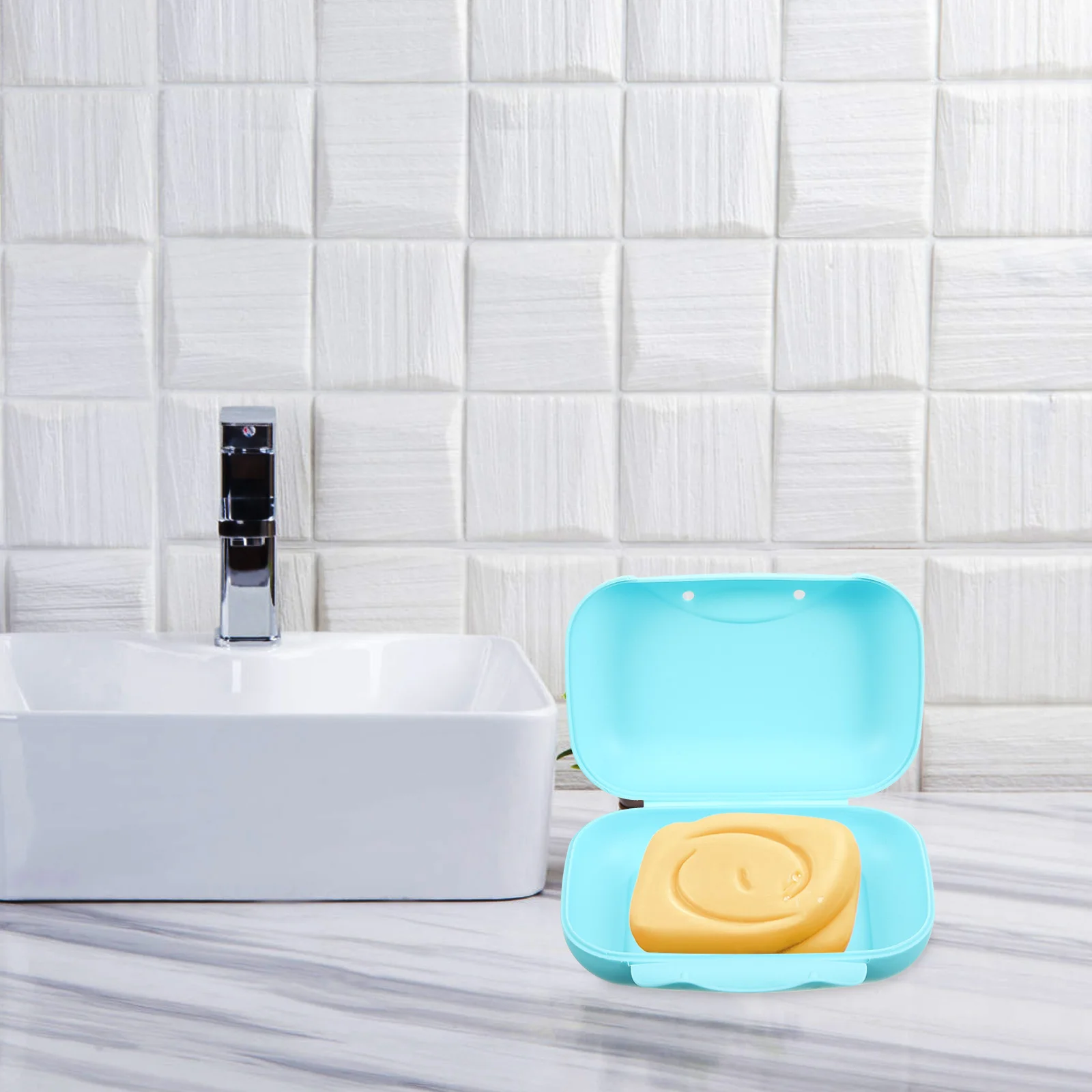 

Portable Soap Box Mugs Leak Proof Case Leakproof Travel Container for Traveling Dad