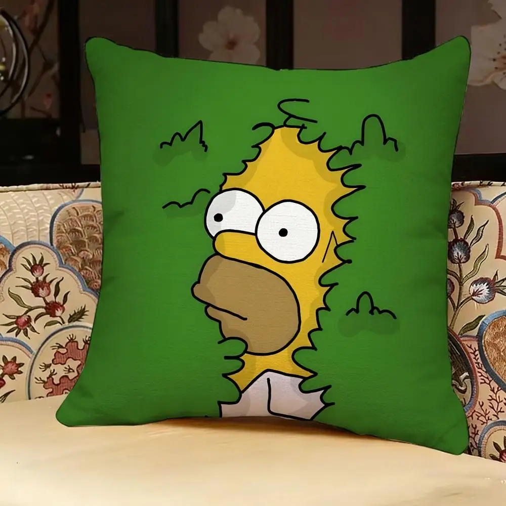 The S-Simpsons Anime-Kissenbezug, doppelseitig bedruckt, Sofakissen, Kopfteilkissen für Schlafzimmer – Detail 15