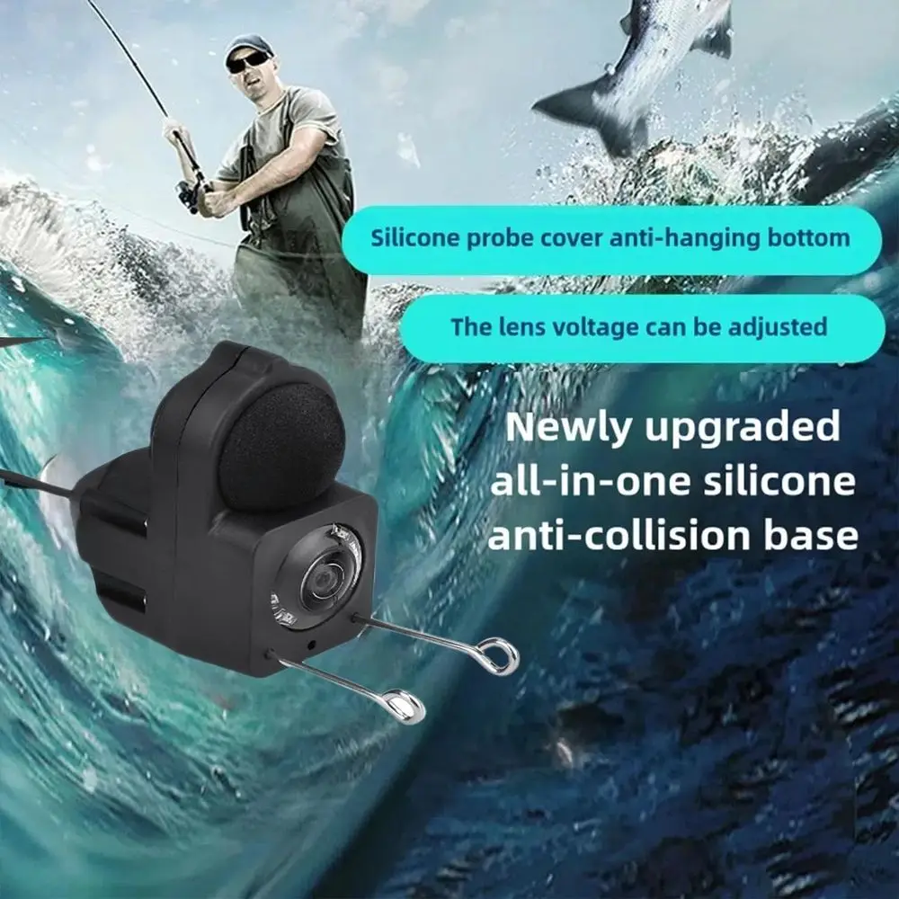 Fishing Camera Waterproof Fish Finder with Enhanced Vision Ultra-Wide Lens, Underwater Fish Finder for Ice, Lake Offshore Anglin