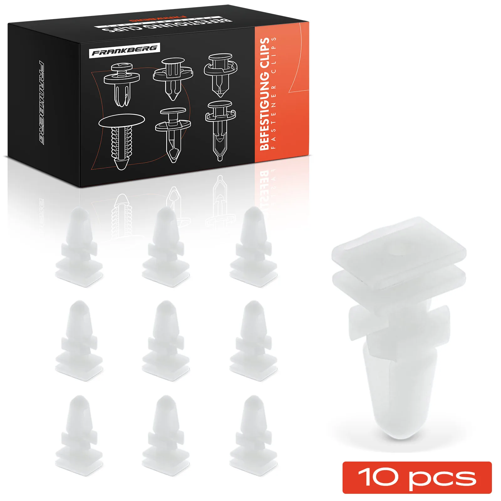 Frankberg 10x bevestigingsclips voor BMW E46 E36 E34 E39 E32 E38 51478234047 25321