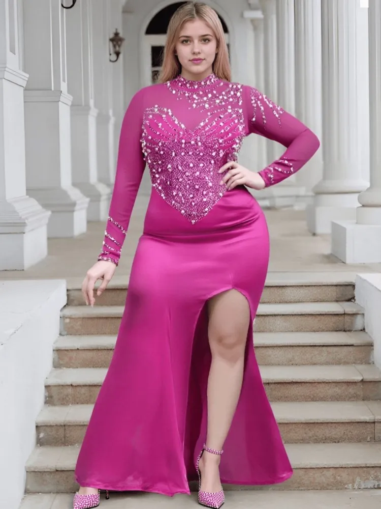 فساتين أفريقية للنساء Vetement فام Dashiki عباية فستان ماكسي ملابس أفريقيا فساتين Dashiki أنقرة 2025 خريف شتاء جديد #2