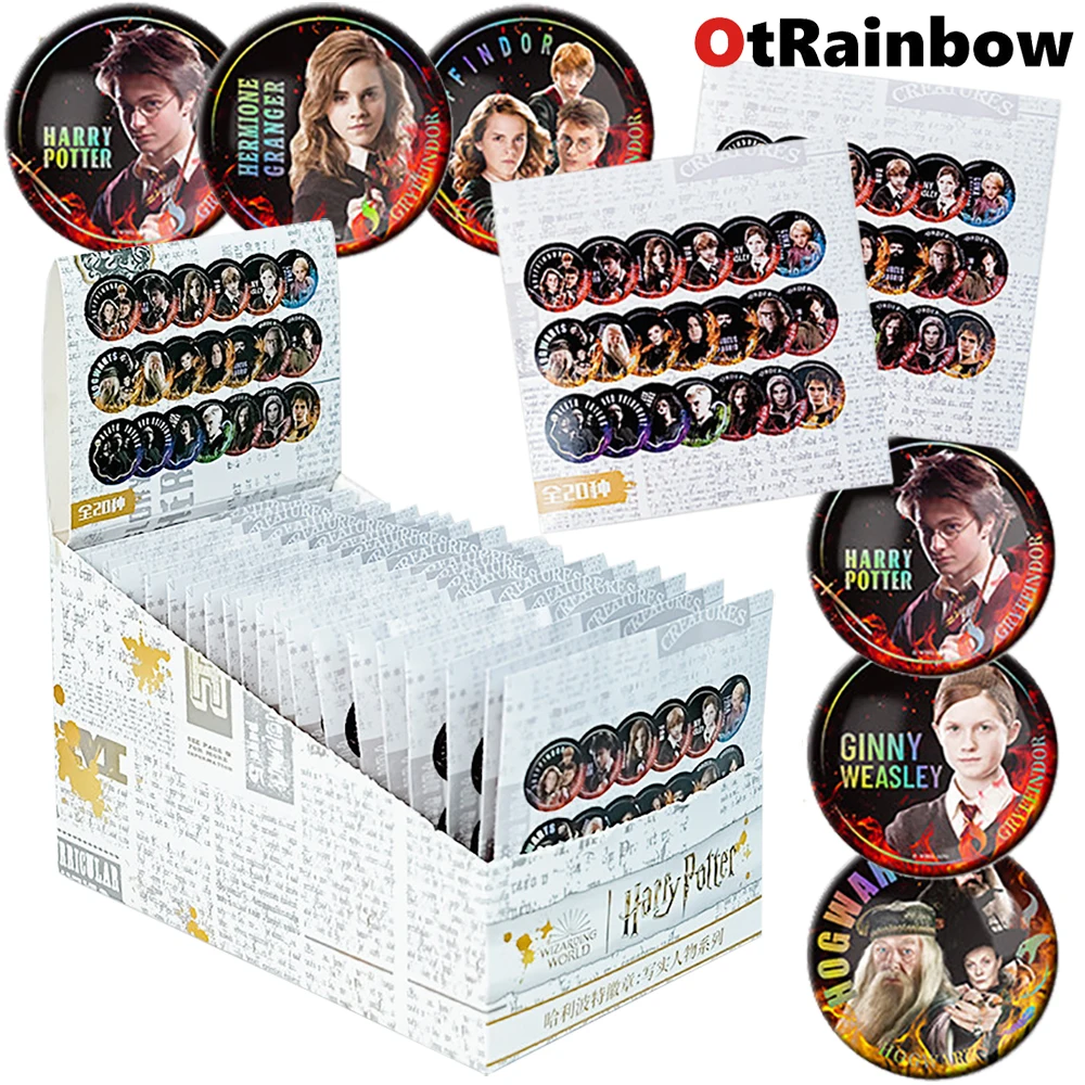 

Новый Otrainbow, натуральная коллекция Гарри Поттера, значок для мальчиков и девочек, как популярные волшебные фильмы, классический главный герой, креативная брошь
