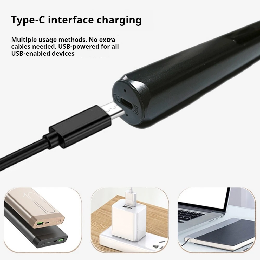 

Wireless Soldering Iron with Dual Charging Base & Type-C 1900mAh 180-480 Celsius Temperature Control LED Display Soldering Iron