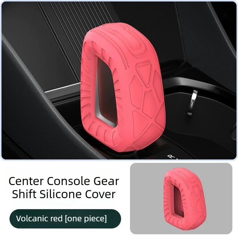 Silicone Gear Lever Cover For Volvo XC60 2022-2026 Automatic Gear Shifter Gear Modifier Automotive Interior Accessories Supplies