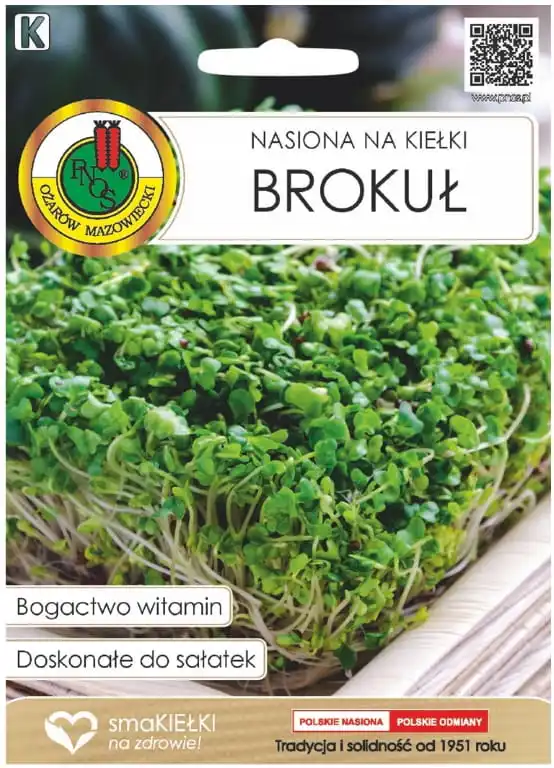 Semillas para brotes de brócoli 8G Sabrosas y llenas de salud