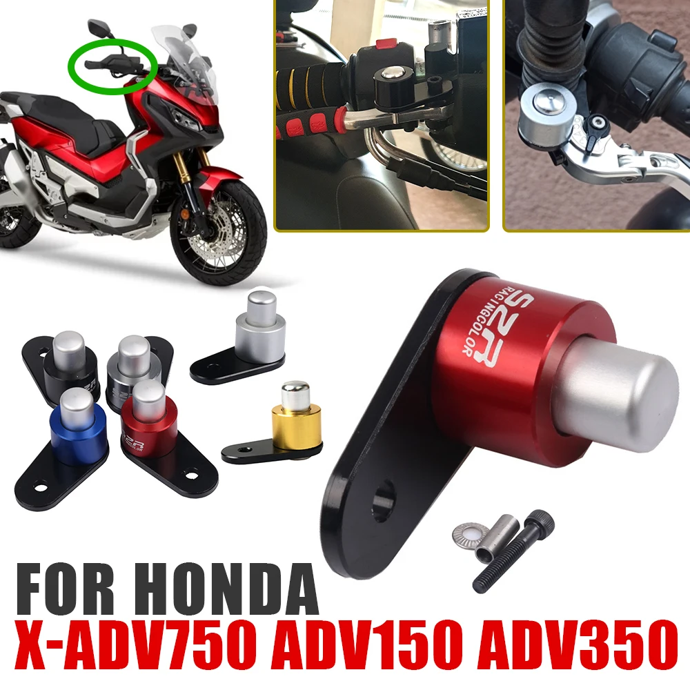 

Motorcycle Accessories Brake Lever Parking Button Semi-automatic Lock Switch For HONDA ADV 150 350 X-ADV750 X-ADV 750 ADV350