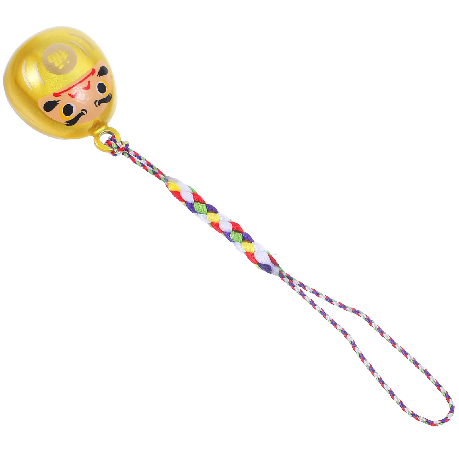 Japanese Daruma Keychain Pendant Exquisite Hanging Charm Car Ornament Backpack Decor Lucky Gift for Women Men
