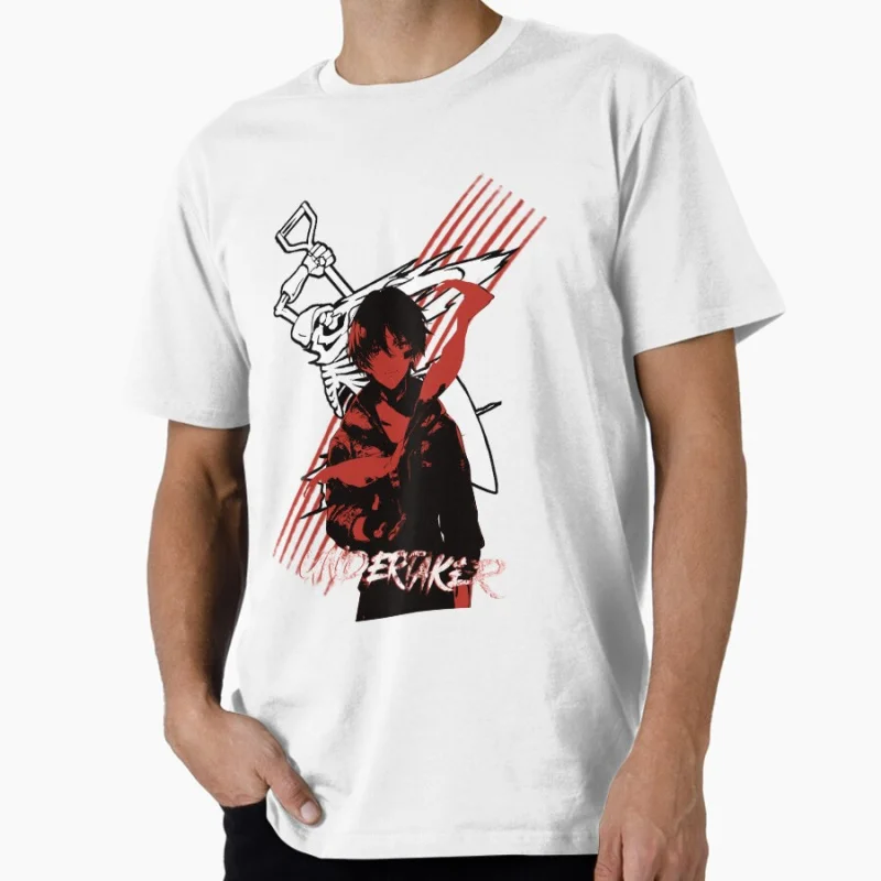 

86 Eighty six Shinei Nouzen Undertaker Gift t shirt Japan Manga graphic tee Anime Y2K Clothes All size Tops Cartoon streetwear