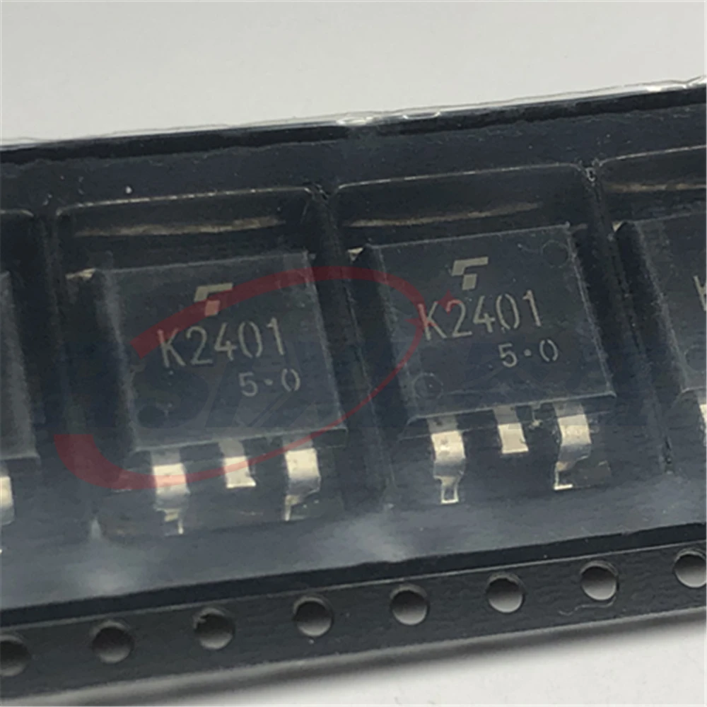 5pcs/Lot 2SK2401 K2401 TO-263 New Original  HIGH SPEED HIGH VOLTAGE SWITCHING CHOPPER REGULATOR MOTOR DRIVE APPLICATIONS