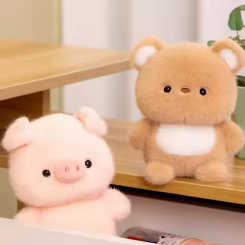 15CM Cute Animal Plush Toy Children Table Doll Ornaments Companion Doll Birthday Christmas Gifts Soft Sleeping Companion Kawaii - Image 5