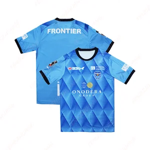 Kemeja Yokohama FC 2025 Jersey Sepak Bola Cepat Kering Luar Ruangan Terbaru Kaus Kasual Klasik Musim Panas Jersey Olahraga Longgar Dewasa 8 lensa sepak bola penjualan terbaik maillot - №