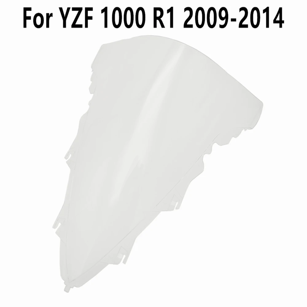 

For Yamaha R1 2009-2010-2011-2012-2013-2014 Windscreen Fit YZF 1000 Wind Deflectore Windshield Convention Black Clear