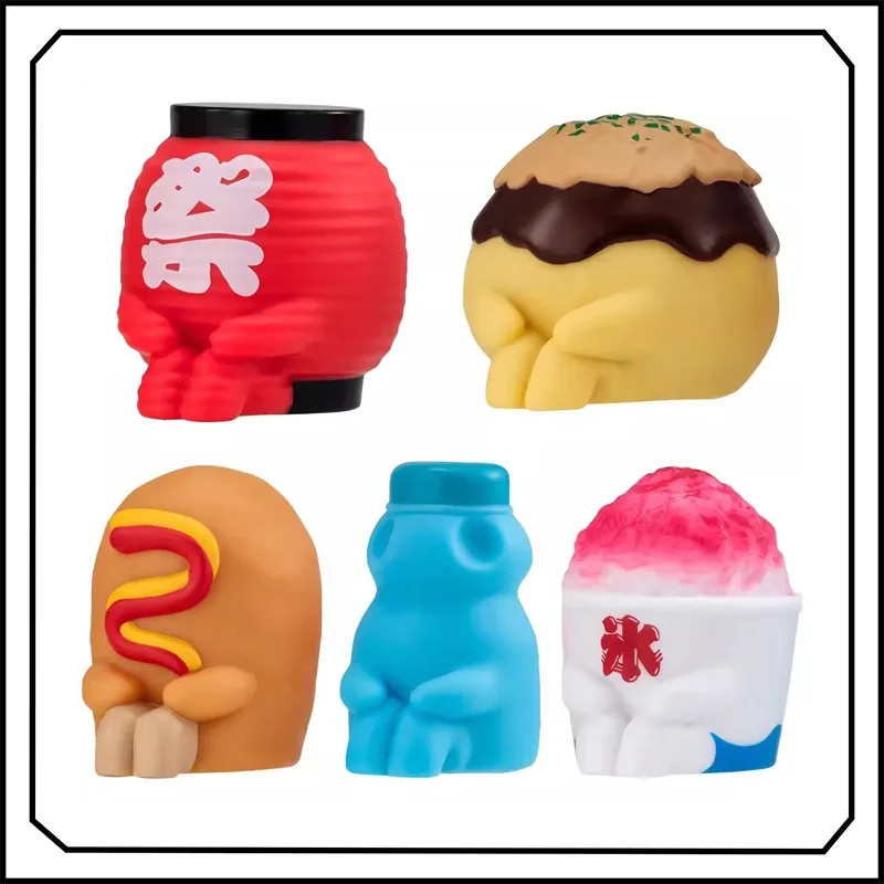 

Bandai Stall Food Gashapon Takoyaki Lantern Waiting for Styling Ornaments Glow Gifts