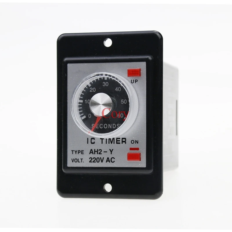 1PC Time Controller AH2-Y Power on delay timer time relay 1s/min/h 3s/min/h 6s/min 10s/min 60s/min Instantaneous 50/60Hz  8Pins