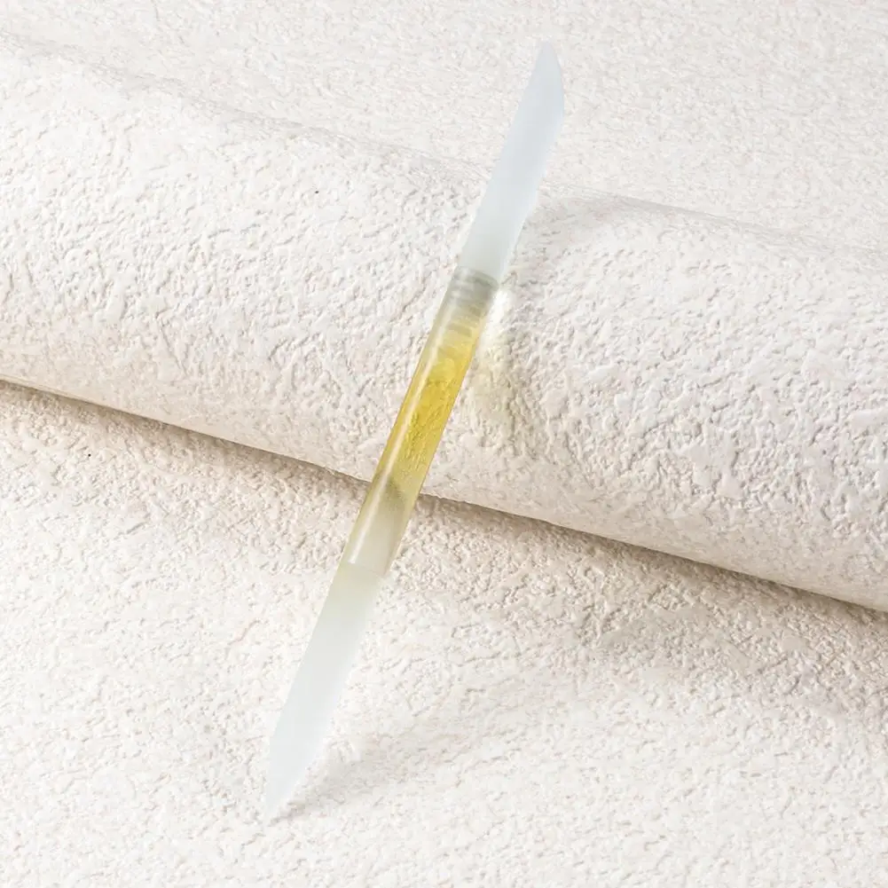 ตะไบเล็บแก้ว ตะไบเล็บแก้วสวยงาม ชุดดันหนังกําพร้าแก้วพร้อมซองหนังเทียม เล็บมืออาชีพสําหรับแต่งเล็บ