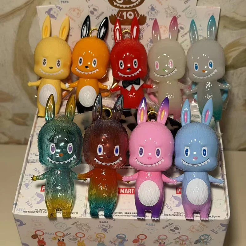 

POP MART THE MONSTERS 10th Anniversary Series Figures Genuine Blind Box Guess Bag Toys Doll Cute