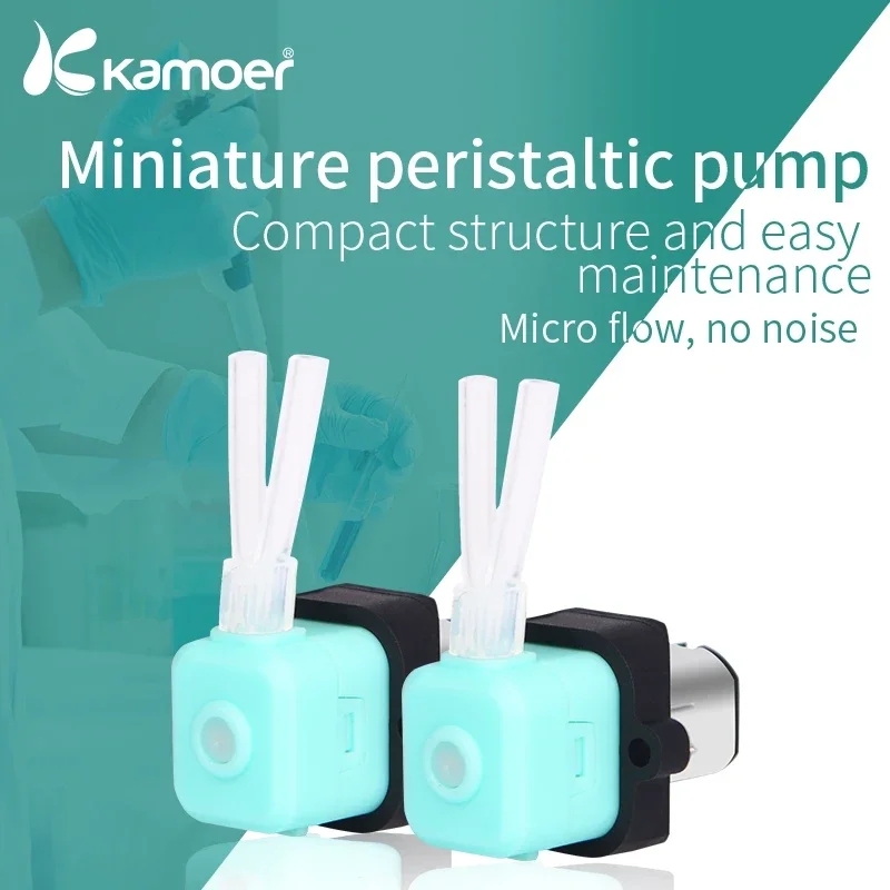 BC Kamoer KMPP-D3.7-S11 DC Motor 3.7V Micro Peristaltic Pump Low Pressure Mini Pumps water pump