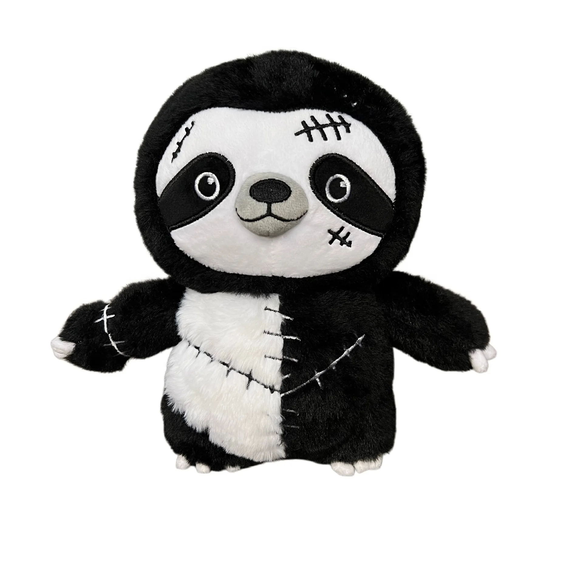 Sloth Plush Toys Dark Series Toys Halloween Party Atmosphere Decorations Funny Realistic Decorative Ornament Gift For Friend