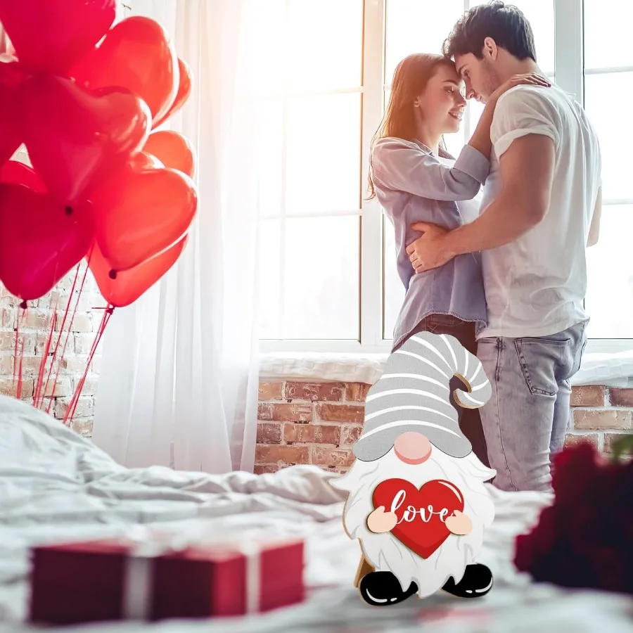 ديكور جنوم خشبي قابل للتبديل للعطلات والخريف التماثيل للهالوين صينية متدرجة مع قطع مغناطيسية يمكنك صنعها بنفسك للهالوين #4