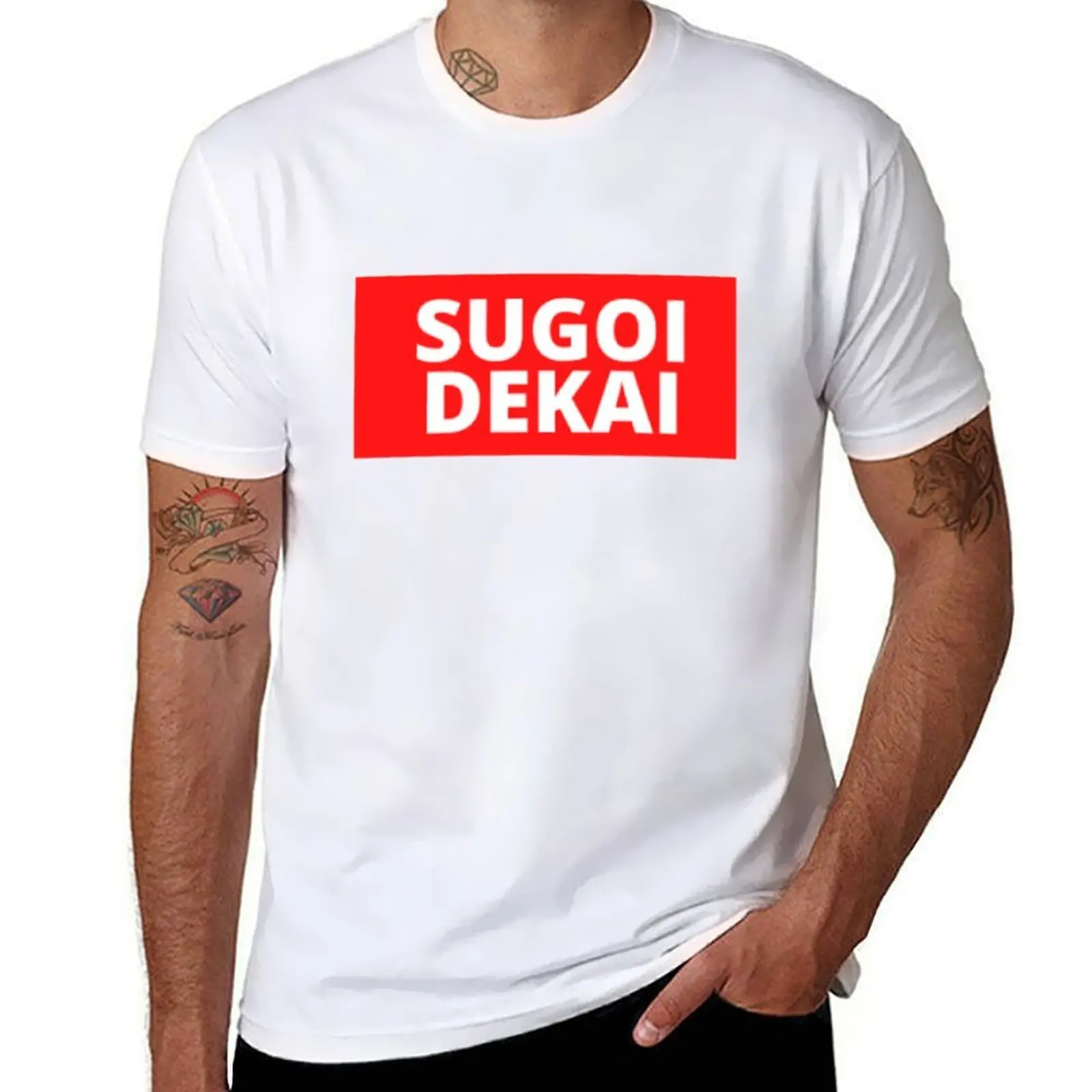 

SUGOI DEKAI T-Shirt printed t shirts for man t shirt for man 100 percent cotton T-Shirt