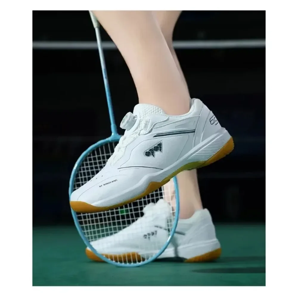 

Brand Anti-Slip Badminton Shoes for Men Sports Professional Volleyball Sneakers Men Breathable Lightweight Table Tennis Shoes