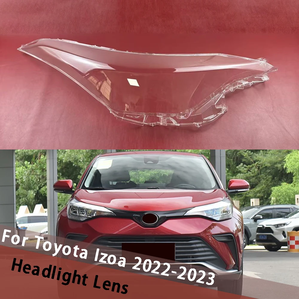 

For Toyota Izoa 2022 2023 Headlight Shell Lamp Shade Lens Housing Transparent Headlamp Cover Plexiglass Auto Replacement Parts