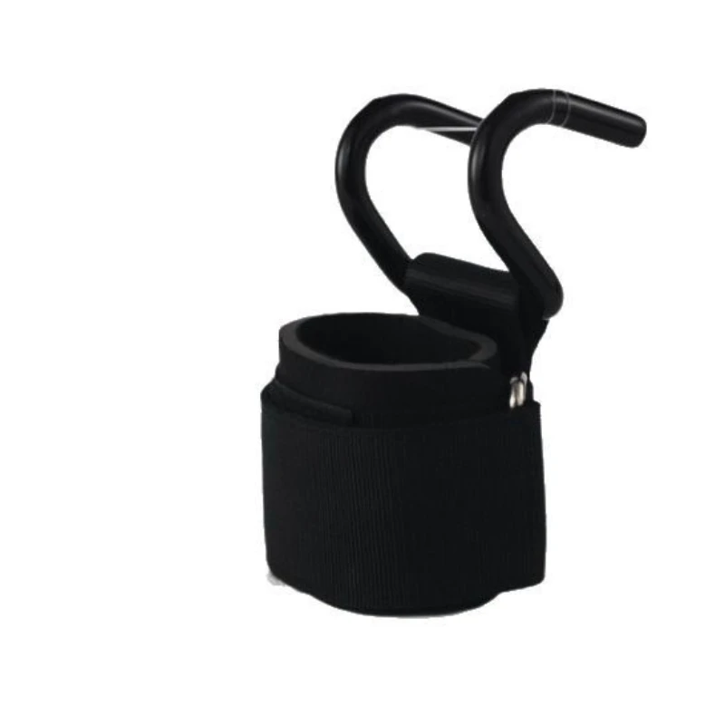 1 шт., крючки для тяжелой атлетики с повязками на запястье, ручная перекладина для тренажерного зала, ремешок на запястье, фитнес-крючок, ремень для тяжестей, подтягивающие перчатки, перчатки для силовой подъема