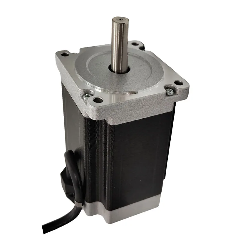 Motor Stepper Hibrida 86HS12660A4P Dual Axis Nema 34 untuk Printer 3D Robot CNC