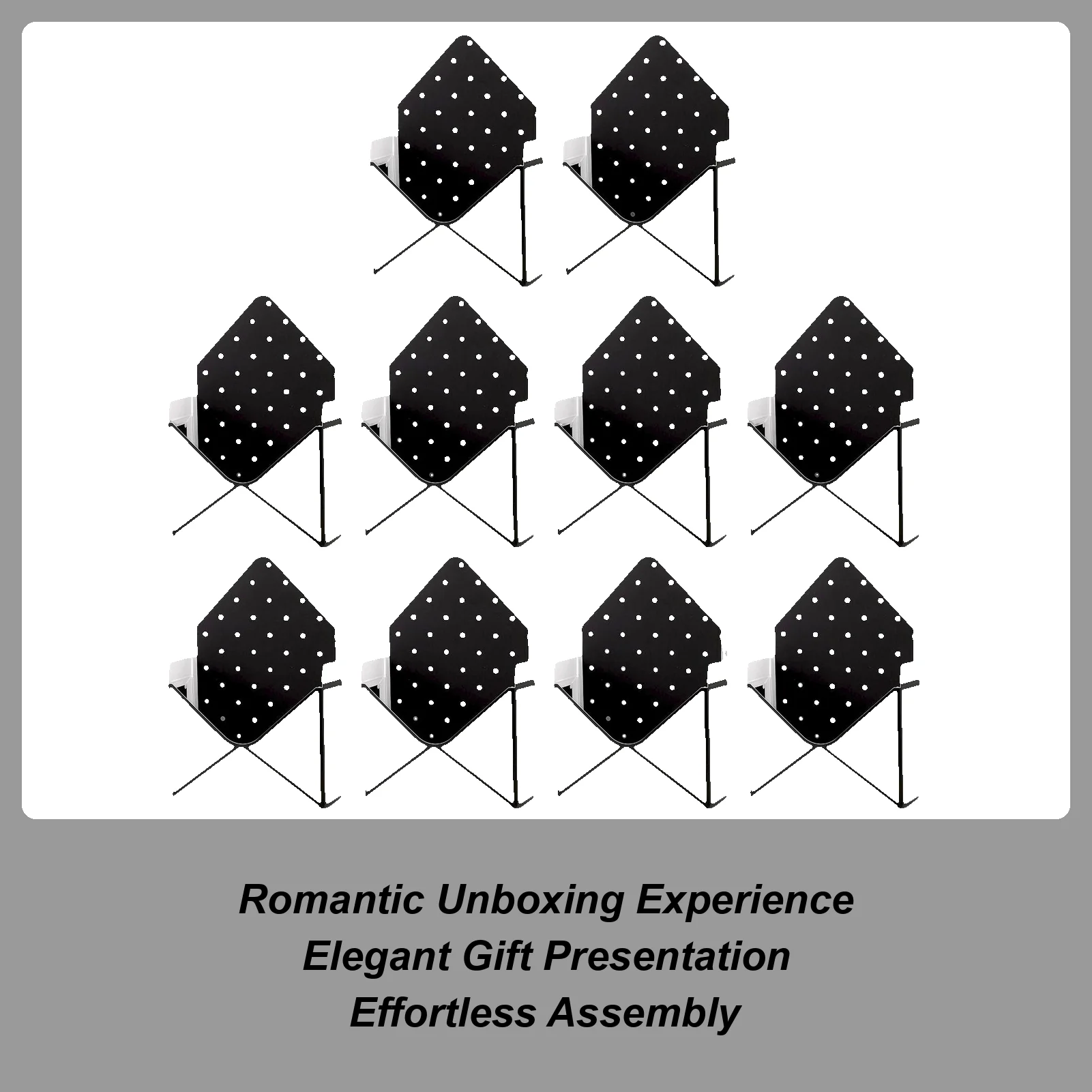 

Flower Envelope Box 10-Piece Holiday Elegant Folding Florist Bouquet Envelope Boxes For Birthday Graduation Wedding Party Mother