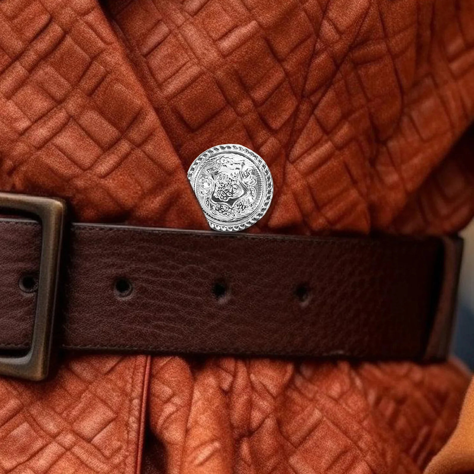 

14Pcs Vintage Metal Buttons British Style Round Flat Sewing Buttons for Coats Knitwear Blazers Clothes Bag Button