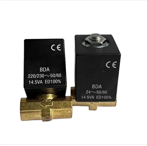 

Solenoid valve G1/4 21TG2KR0V40 DN4.0 BA 2 points normally closed valve, solenoid valve for coffee machine