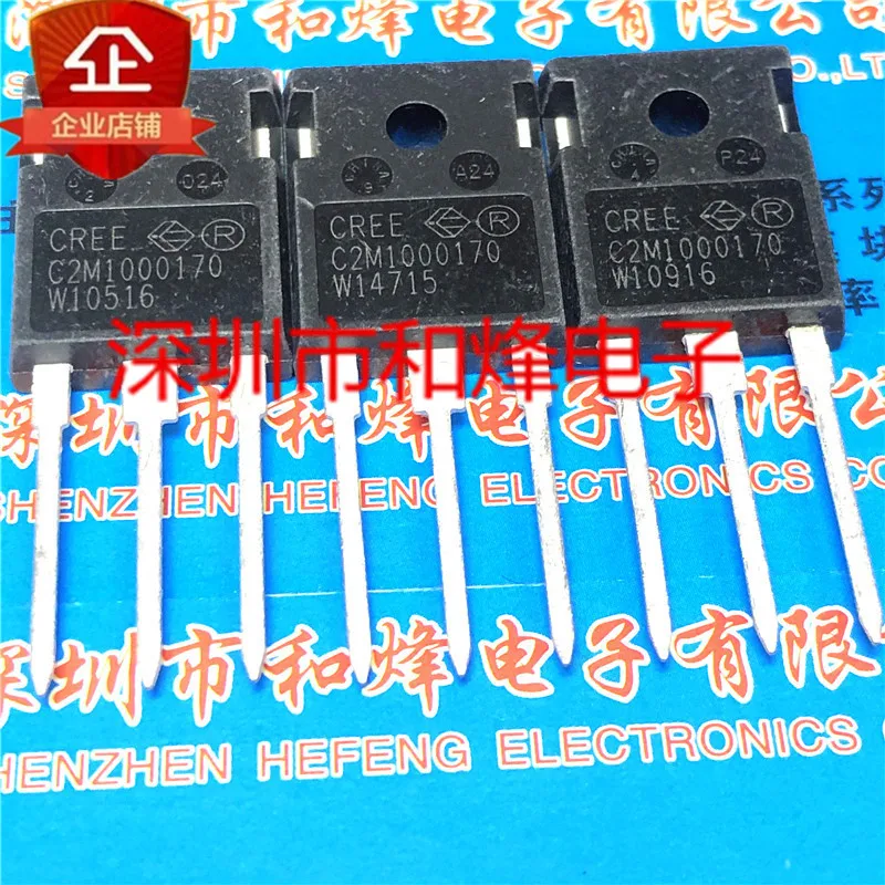 

5PCS-10PCS C2M1000170 TO-247 1700V 4.9A MOS NEW AND ORIGINAL ON STOCK