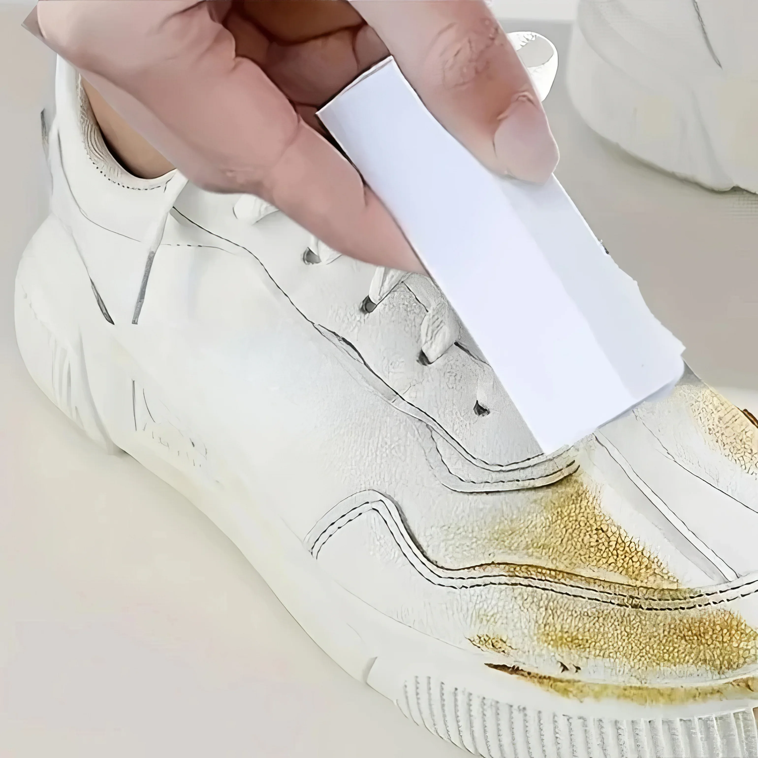 

1/2 Shoe Dog Eraser, Instantly Stain Free, No Need To Rinse, Suitable for Casual Shoes and Sports Shoes