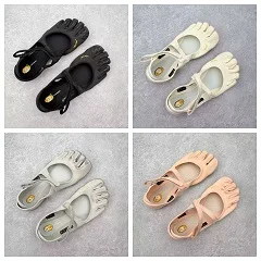 Chaussures Vibram FiveFingers V-Soul pour femmes, respirantes, flexibles, à cinq doigts, semelle en caoutchouc anti-usure, pour l'exercice en intérieur, la course à pied, l'entraînement, chaussures pieds nus