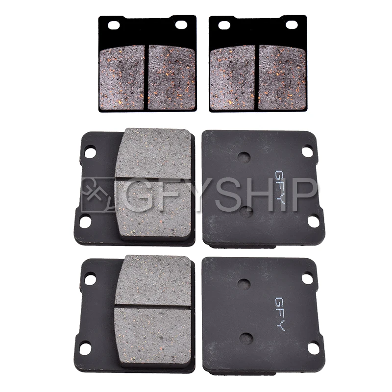 For SUZUKI STREET BIKES RG 400 E (1985-1987) Motorcycle Front Rear Brake Pads Brake Disks