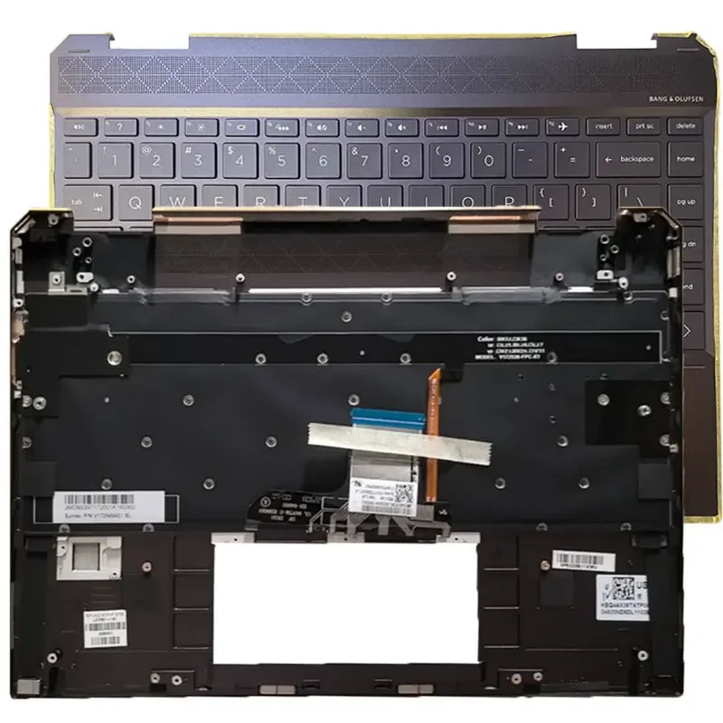 HJ For HP/HP Spectre X360 13-AP TPN-Q212 C Case with Keyboard, Backlit